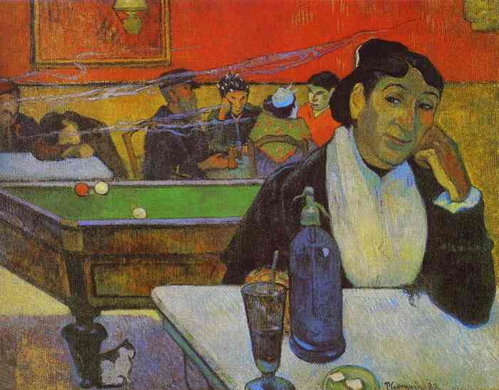 Cafe in Arles, gauguin