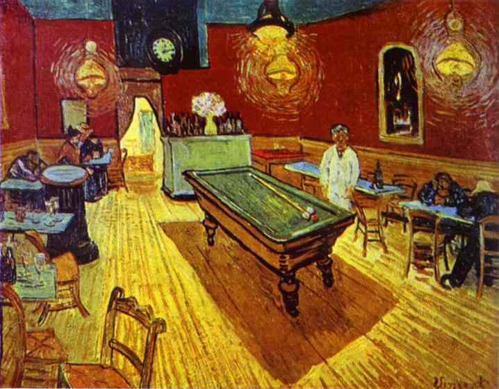 Cafe in Arles, Vincent Van Gogh